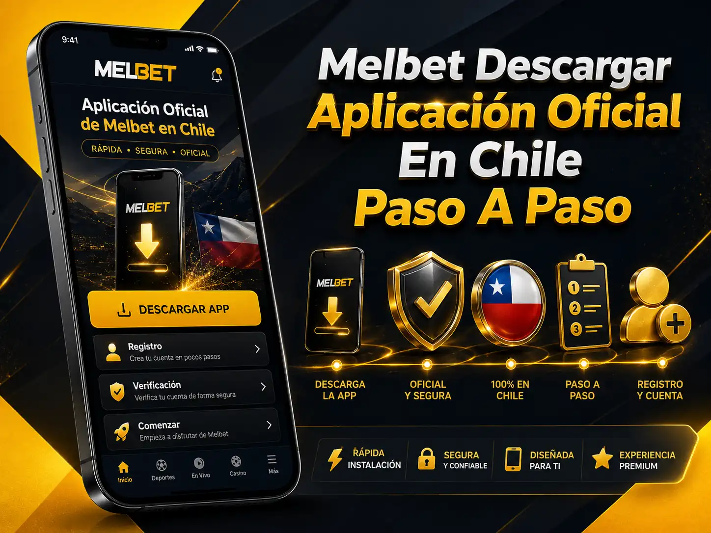 Melbet Descargar Aplicación Oficial En Chile Paso A Paso