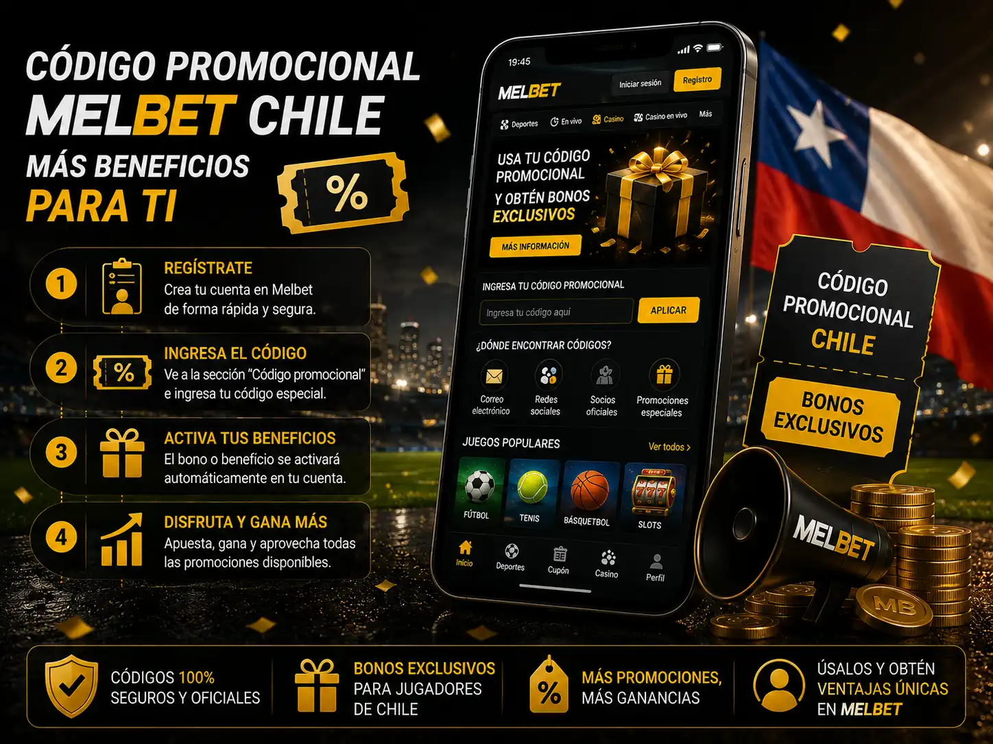 Código Promocional Melbet Chile – Dónde Conseguirlo y Cómo Usarlo