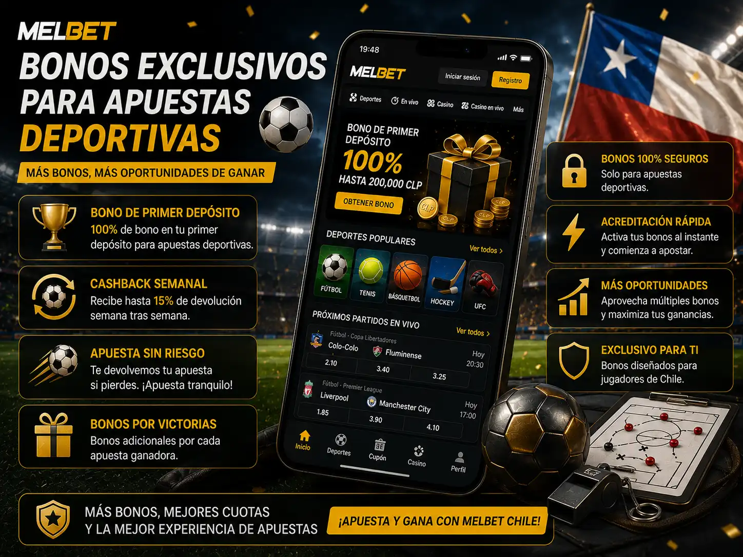 Bonos Exclusivos para Apuestas Deportivas