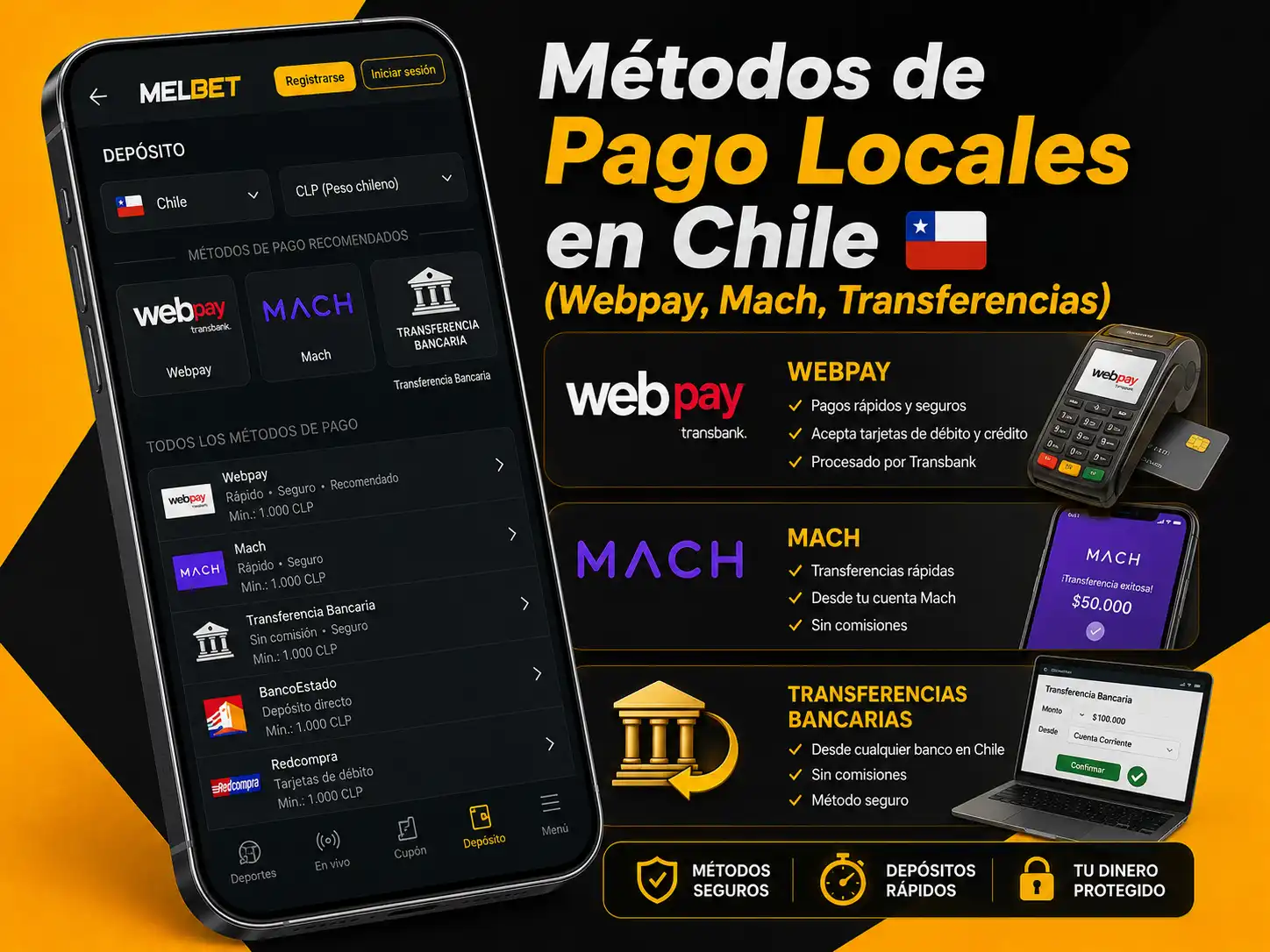 Métodos de Pago Locales en Chile